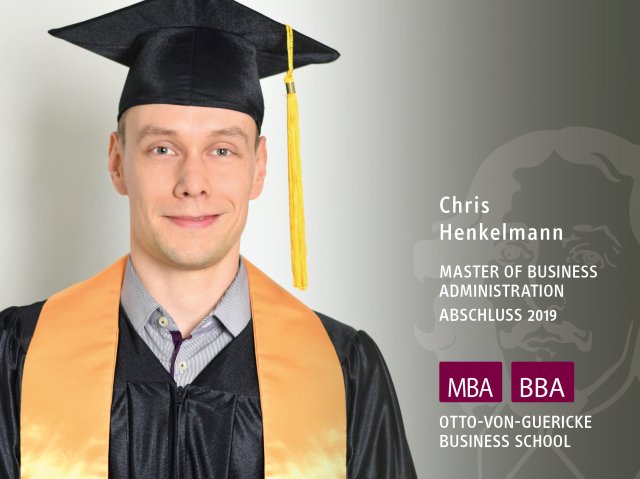Chris Henkelmann (MBA-Abschluss 2019)